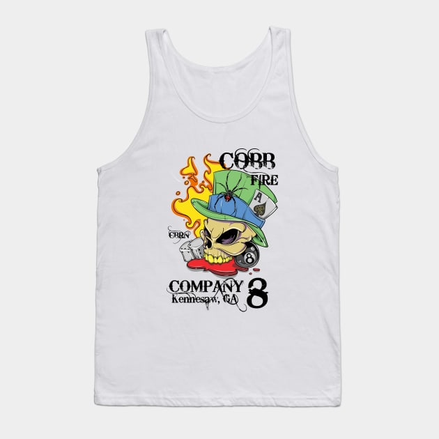 Cobb County Fire Station 8 Tank Top by LostHose